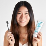 hello Antiplaque and Whitening Fluoride-Free Toothpaste, Natural Peppermint with Tea Tree and Coconut Oil, 4.7 OZ, thumbnail image