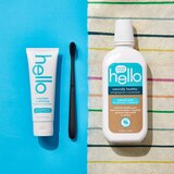 hello Antiplaque and Whitening Fluoride-Free Toothpaste, Natural Peppermint with Tea Tree and Coconut Oil, 4.7 OZ, thumbnail image