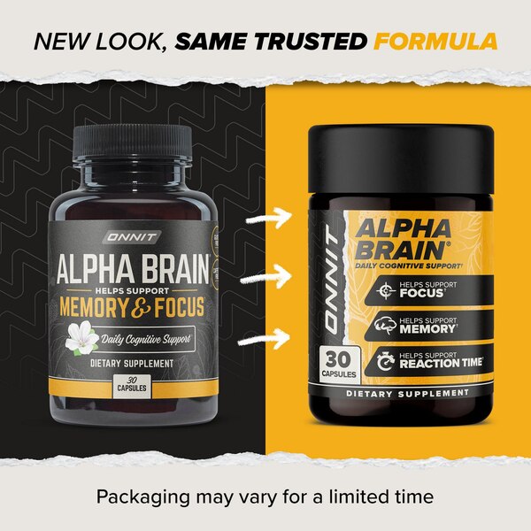 Onnit Labs Alpha Brain Capsules, 30 CT