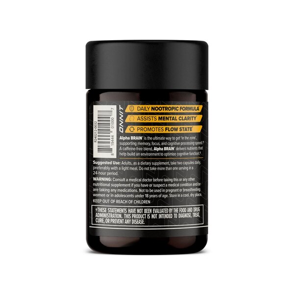 Onnit Labs Alpha Brain Capsules, 30 CT