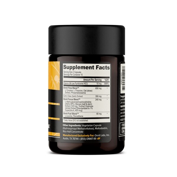 Onnit Labs Alpha Brain Capsules, 30 CT