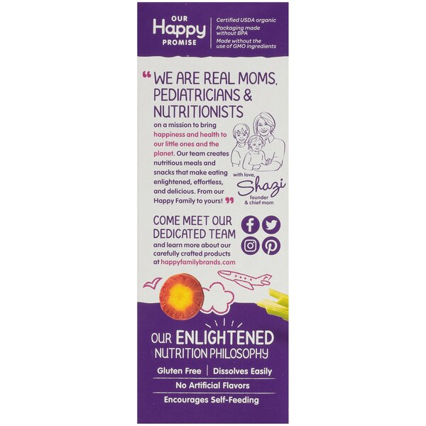 HappyBaby Organic Teethers, 12 CT