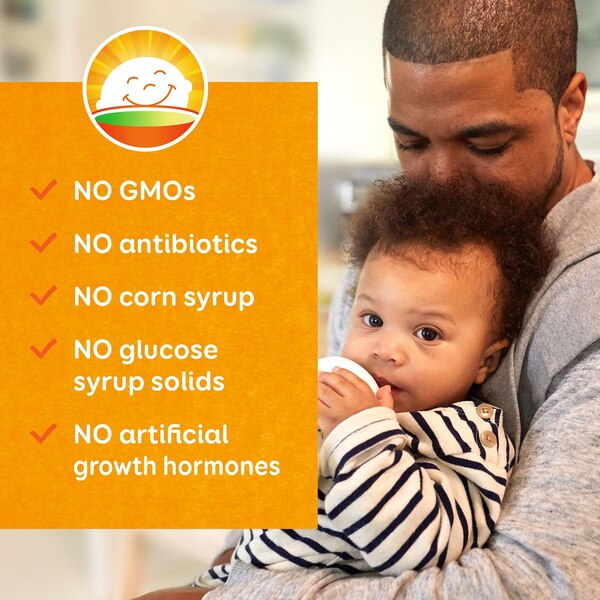 Happy Baby Organic Stage 1 Infant Formula with Iron Powder, 21 OZ