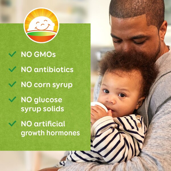 Happy Baby Organic Stage 2 Infant Formula with Iron Powder, 21 OZ