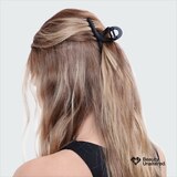 Kitsch Recycled Plastic Large Loop Claw Clips, Black/Brown, thumbnail image