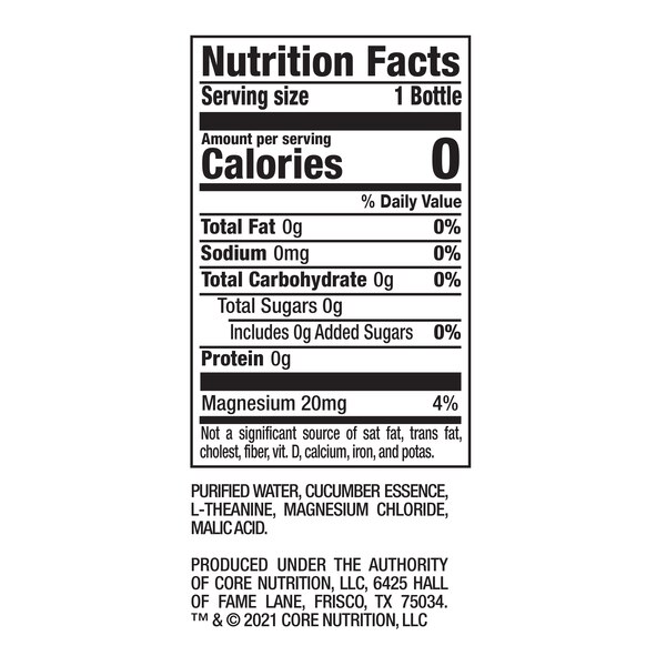 Core Hydration Plus Calm, 24 OZ