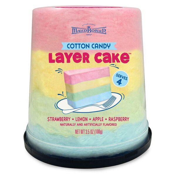 Maud Borup Cotton Candy Layer Cake, 3.5 oz