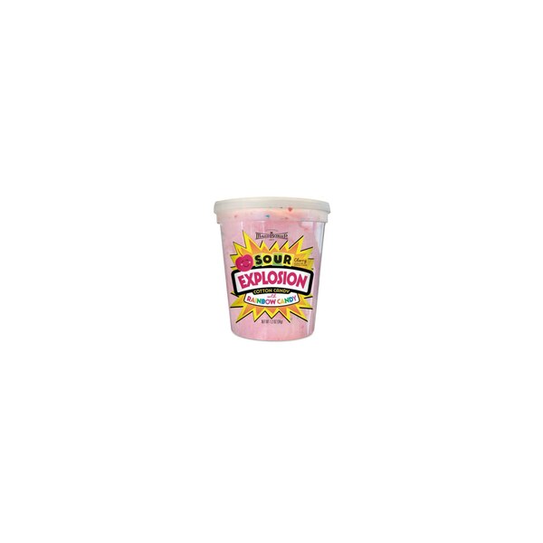 Maud Borup Sour Explosion Cotton Candy, Cherry, 1.2 oz