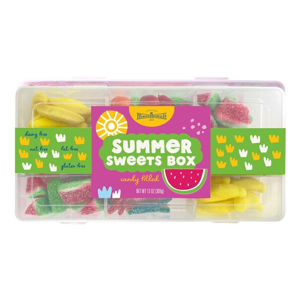 Maud Borup Summer Sweets Candy Box, 13 oz