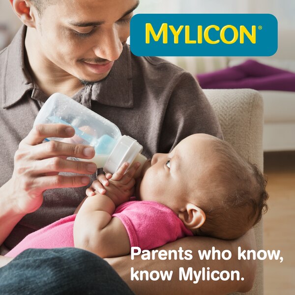 Mylicon Infant Gas Relief Drops Dye Free, .5 OZ