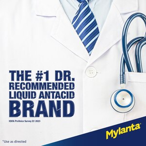 Mylanta Coat & Cool Liquid Antacid + Anti-Gas Relief