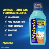 Mylanta Liquid Antacid + Anti-Gas Relief, Vanilla Caramel, 12 FL OZ, thumbnail image