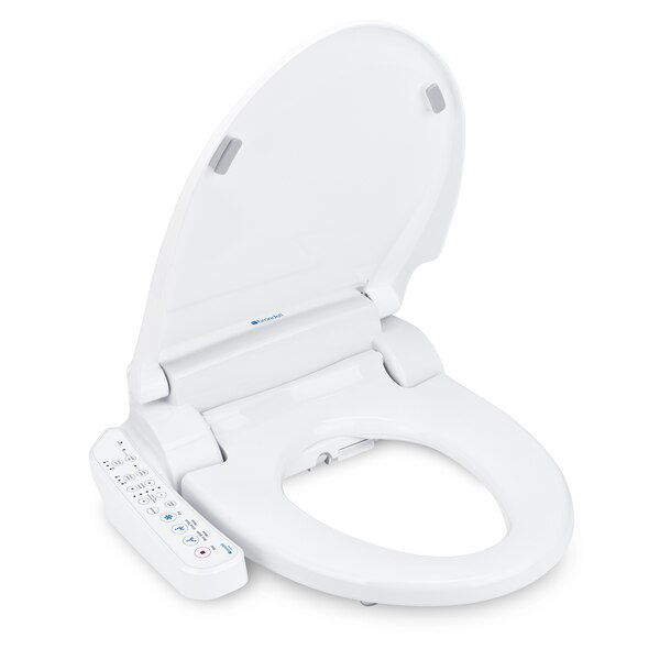 Brondell Swash SE400 Advanced Bidet Toilet Seat Elongated, White
