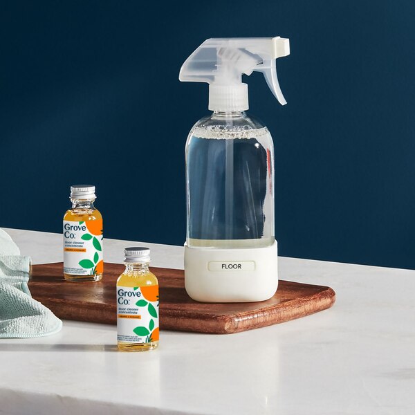 Grove Co. Floor Cleaning Concentrate Orange & Rosemary, 1 oz, 2 ct