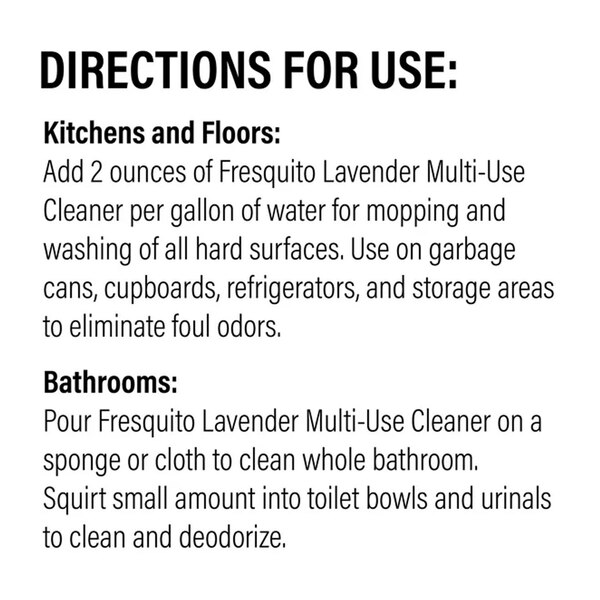 Fresquito Multi-Use Cleaner, Lavender, 32 oz