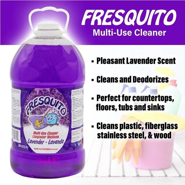 Fresquito Multi-Use Cleaner, Lavender, 128 oz