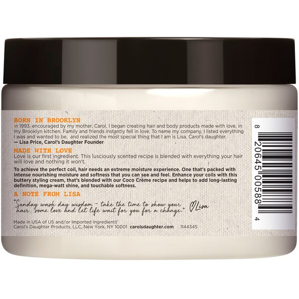 Carol's Daughter Coco Creme Coil Enhancing Moisture Butter, 12 OZ