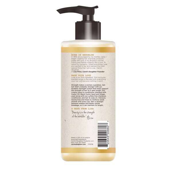 Carol's Daughter Goddess Strength Leave-in Hair Cream, 10 OZ