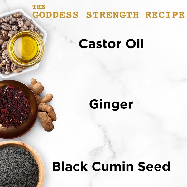 Carol's Daughter Goddess Strength Fortifying Shampoo with Castor Oil, 11 OZ