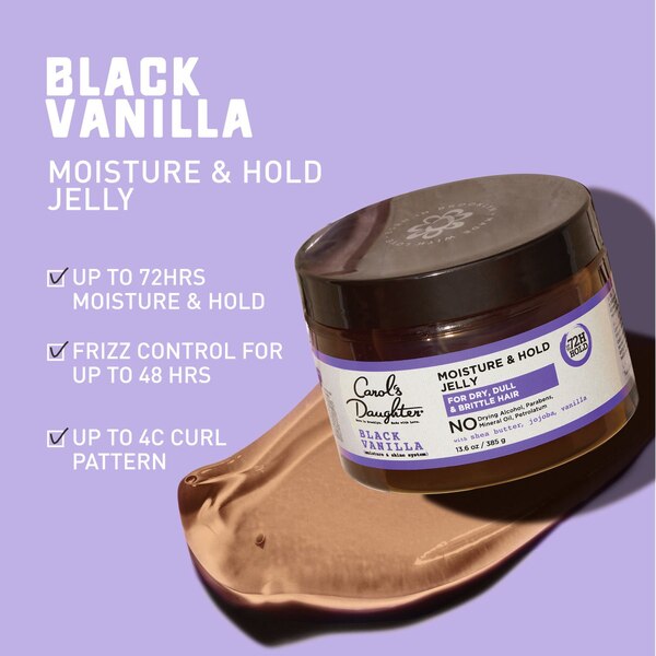 Carol's Daughter Moisture & Hold Jelly, Black Vanilla, 12 OZ