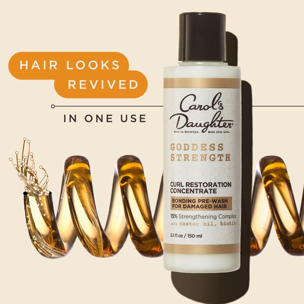Carol's Daughter Goddess Strength Curl Restoration Concentrate Bonding Pre-Wash, 6.7 OZ