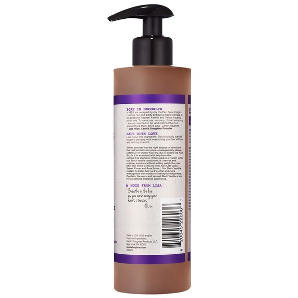 Carol's Daughter Black Vanilla Moisture + Shine Shampoo, 12 OZ