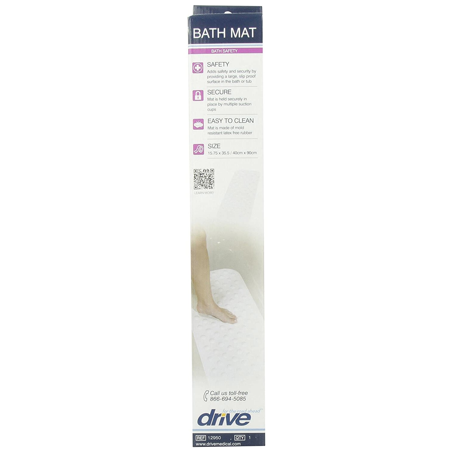 Medline Rubber Bath Mat