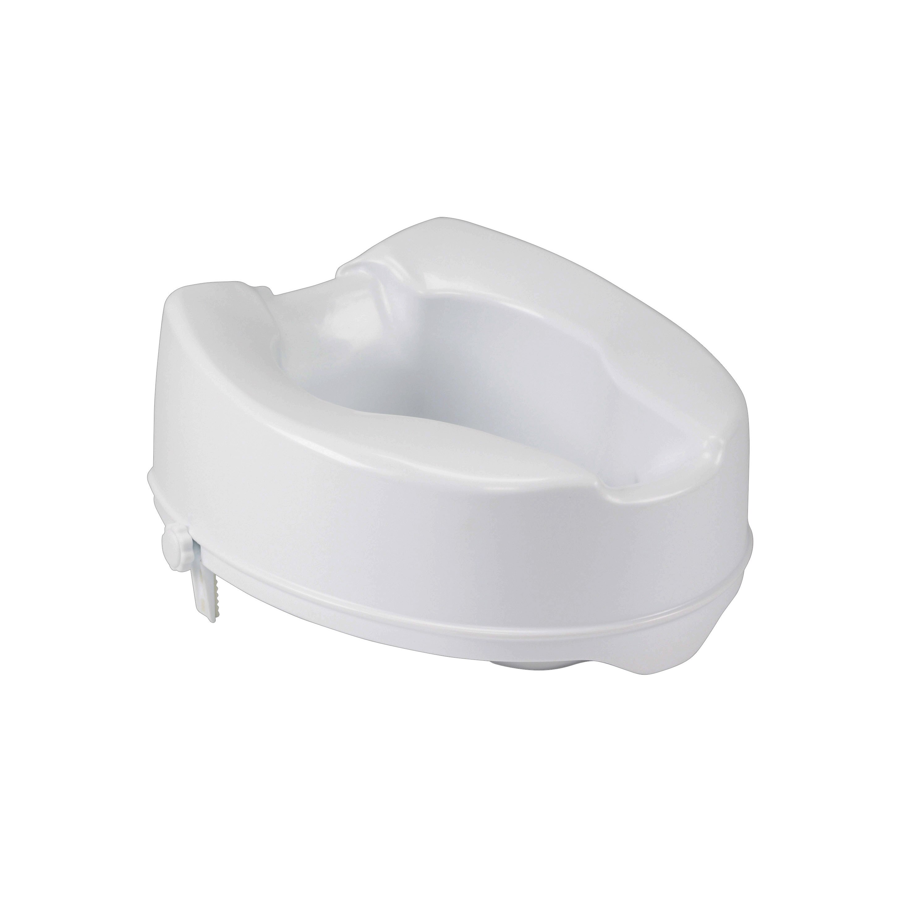 Drive Medical - Asiento elevado para inodoro con traba