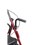 Drive Medical Duet Dual Function Transport Wheelchair Rollator Rolling Walker, thumbnail image