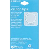 CVS Health Crutch Tips, Gray, 7/8", 2 CT, thumbnail image 2 of 3