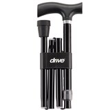 Drive Medical Heavy Duty Folding Cane Lightweight Adjustable with T Handle, thumbnail image 1 of 2
