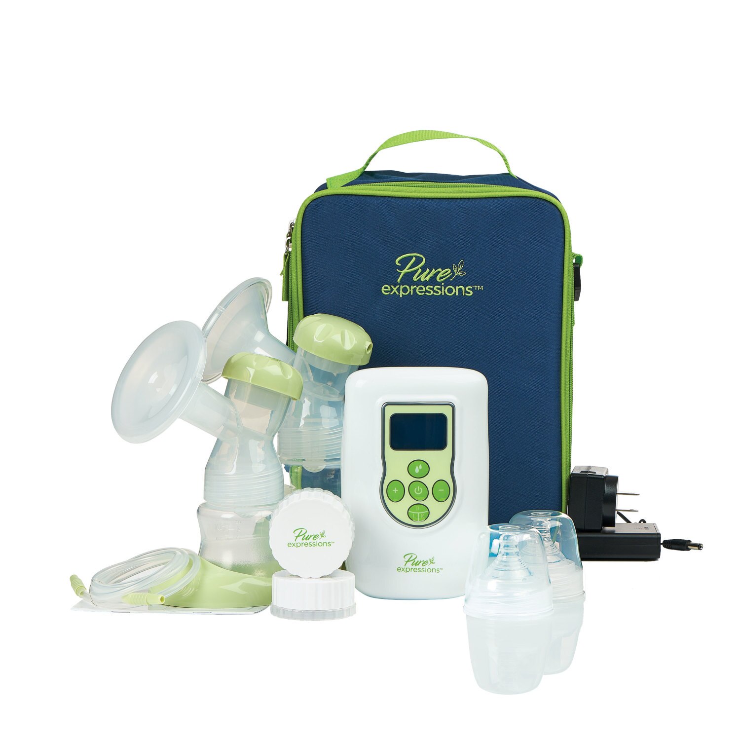 Drive Medical Pure Expressions - Extractor de leche eléctrico de doble canal