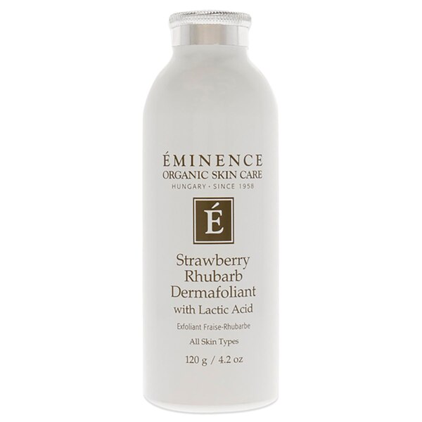 Eminence Strawberry Rhubarb Dermafoliant with Lactic Acid, 4.2 OZ