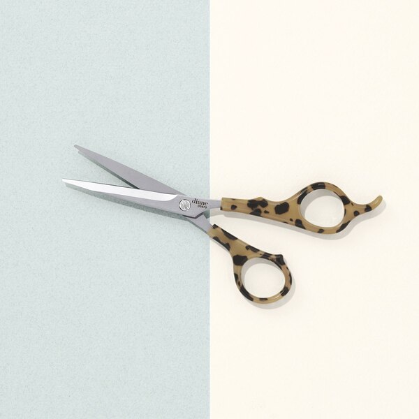 Diane Precision Cut Shear, Tortoise, 6 IN
