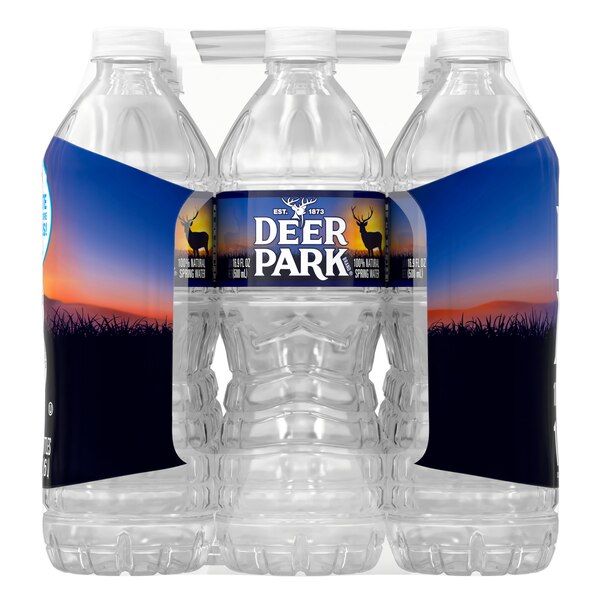 Deer Park Brand 100% Natural Spring Water, 12 ct, 16.9 oz