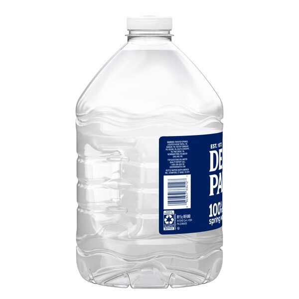 Deer Park 100% Natural Spring Water Plastic Jug, 101.4 oz