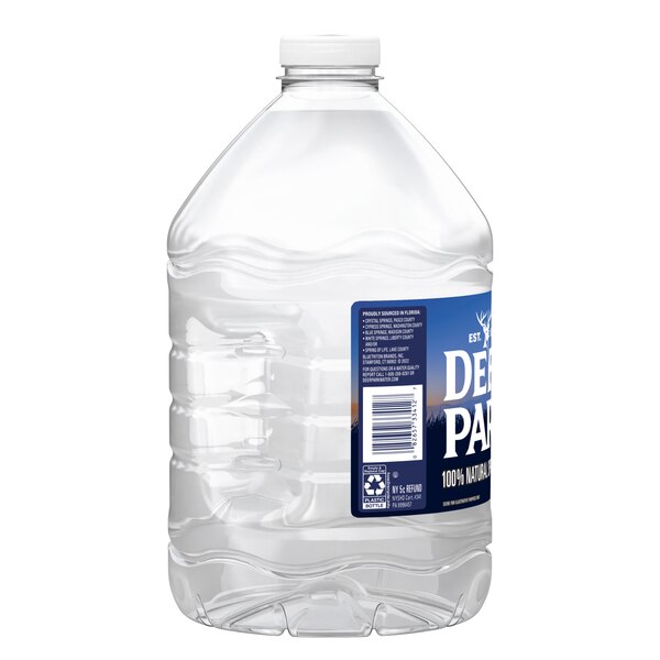 Deer Park 100% Natural Spring Water Plastic Jug, 101.4 oz