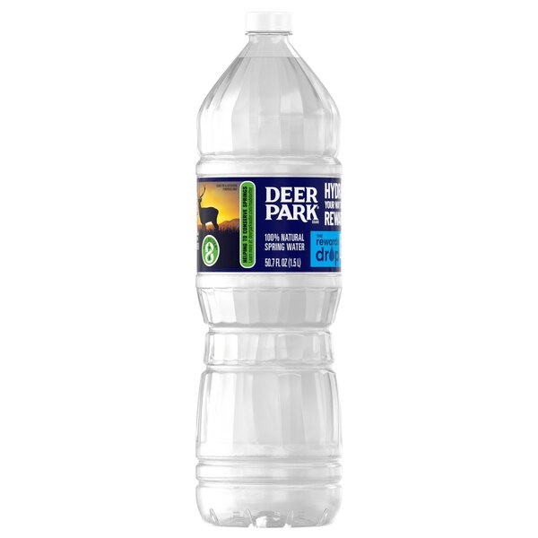 Deer Park 100% Natural Spring Water Plastic Bottle