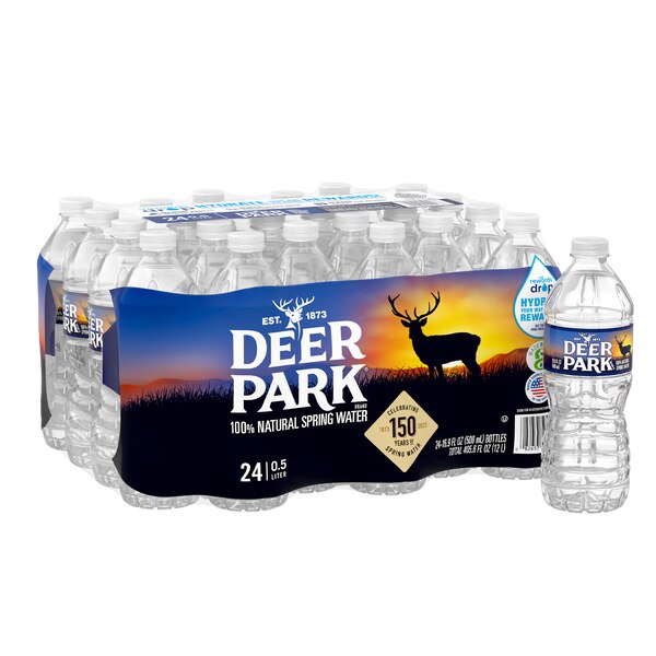 Deer Park 100% Natural Spring Water Plastic Bottle