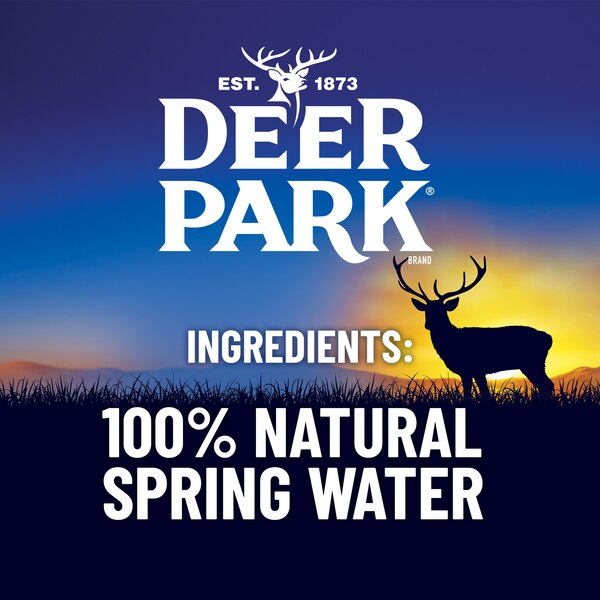 Deer Park 100% Natural Spring Water Plastic Bottle