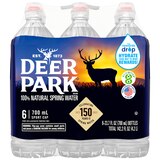 Deer Park 100% Natural Spring Water, Sport Cap Bottles, 6 ct, 23.7 oz, thumbnail image