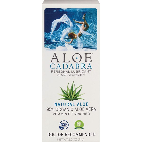 Aloe Cadabra Natural Aloe Lubricant, 2.5 OZ