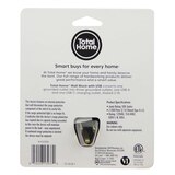Total Home 3-Outlet & USB Port Wall Block, Black, thumbnail image