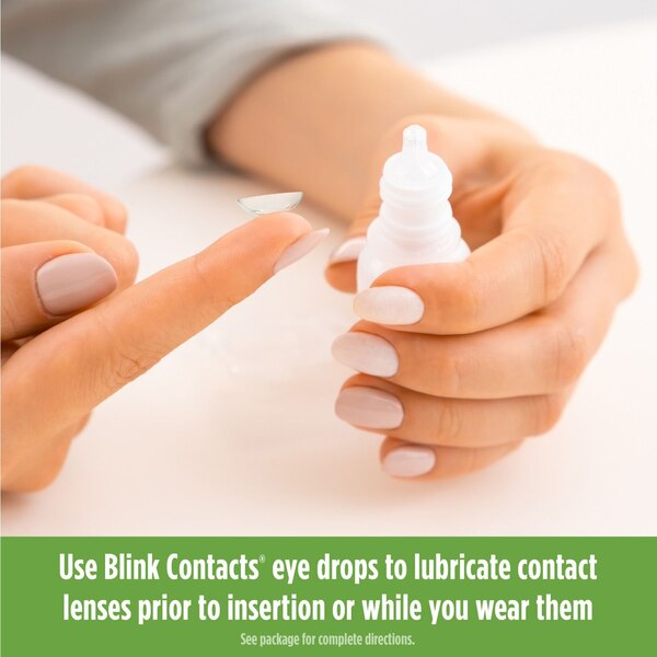 Blink Contacts Lubricant Eye Drops, 0.34 FL OZ