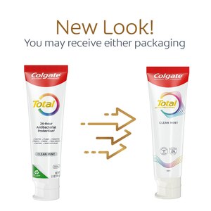 Colgate Total Active Prevention Toothpaste, Clean Mint, 5.1 OZ