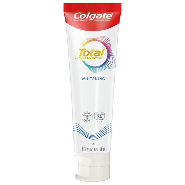 Colgate Total Active Prevention Toothpaste, Whitening Gel