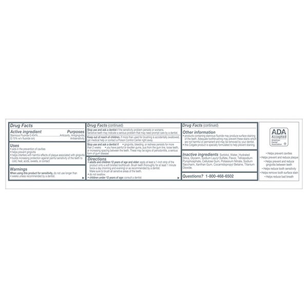 Colgate Total Active Prevention Toothpaste, Whitening Paste, 5.1 OZ