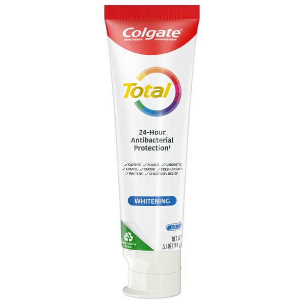 Colgate Total Active Prevention Toothpaste, Whitening Gel