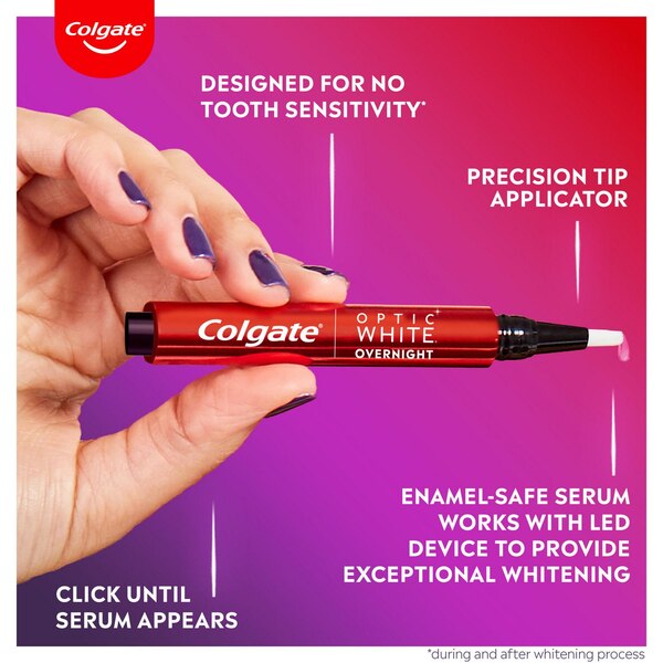Colgate Optic White ComfortFit LED Teeth Whitening Kit