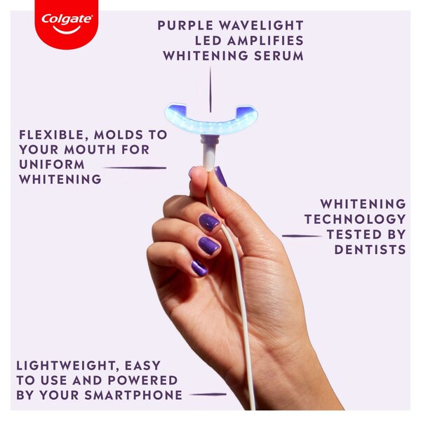 Colgate Optic White ComfortFit LED Teeth Whitening Kit